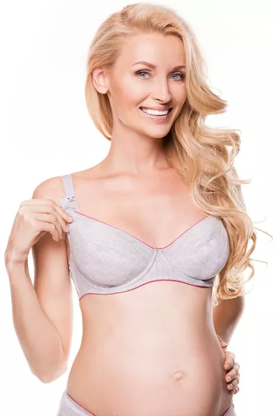 Biustonosz do karmienia Mama Active Pink