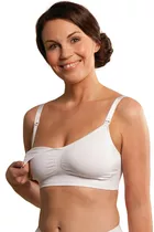 Biustonosz do karmienia Seamless Nursing White