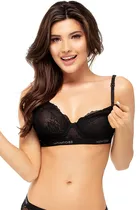Biustonosz do karmienia Mama Fancy Soft Black