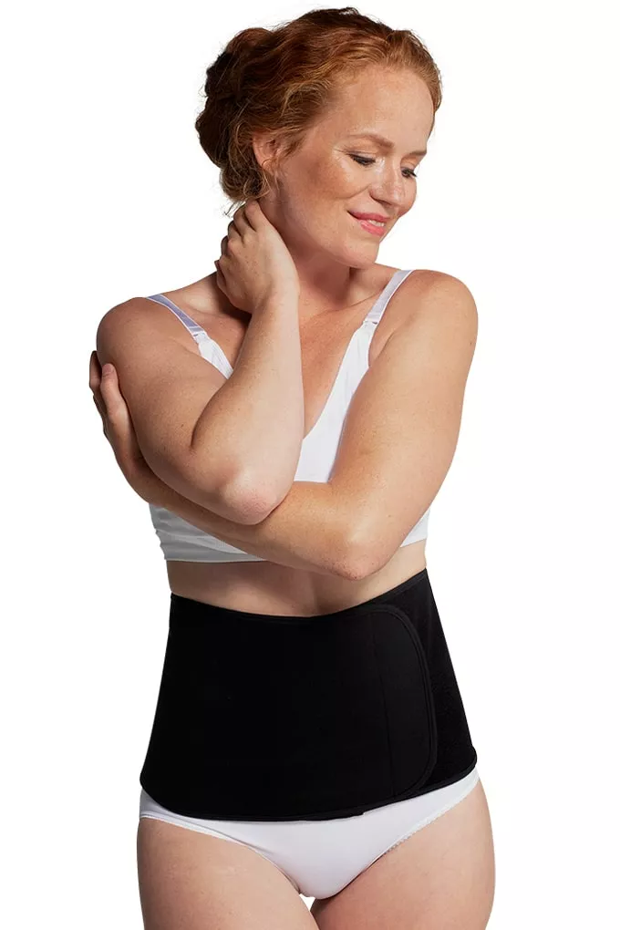Pas poporodowy Belly Binder Black