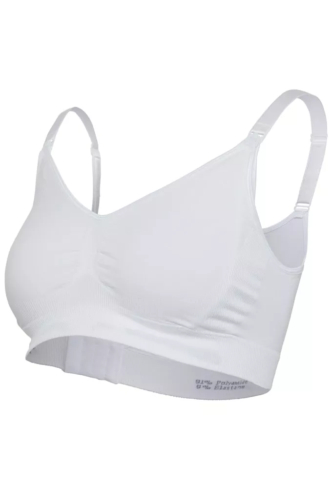 Biustonosz do karmienia Seamless Nursing White