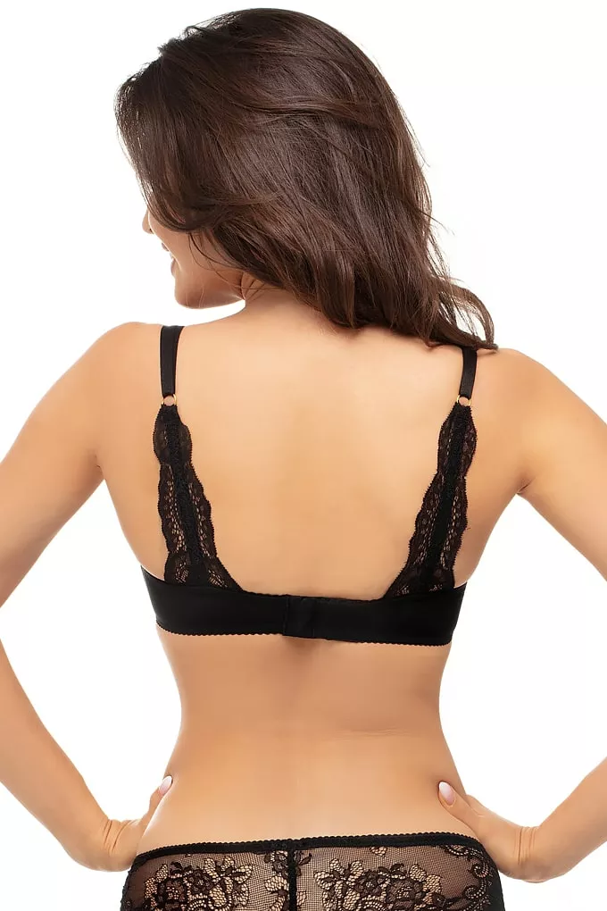 Biustonosz do karmienia Mama Grace Soft Black