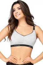 Biustonosz do karmienia Mama Sport Grey Momtobe