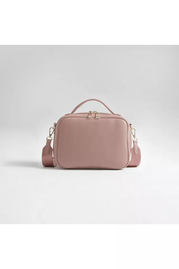 Torebka crossbody Vera Chick Pink 2w1 od Joissy z tyłu