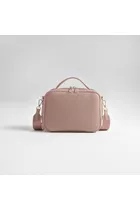 Torebka crossbody Vera Chick Pink 2w1 od Joissy z tyłu