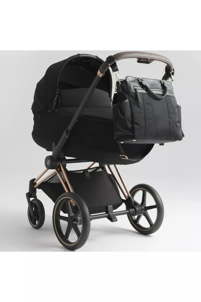 Soho Tottaly Black Torba dla mamy, do wózka Joissy