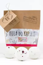 Słomiana Pracownia Kula do kąpieli Różana