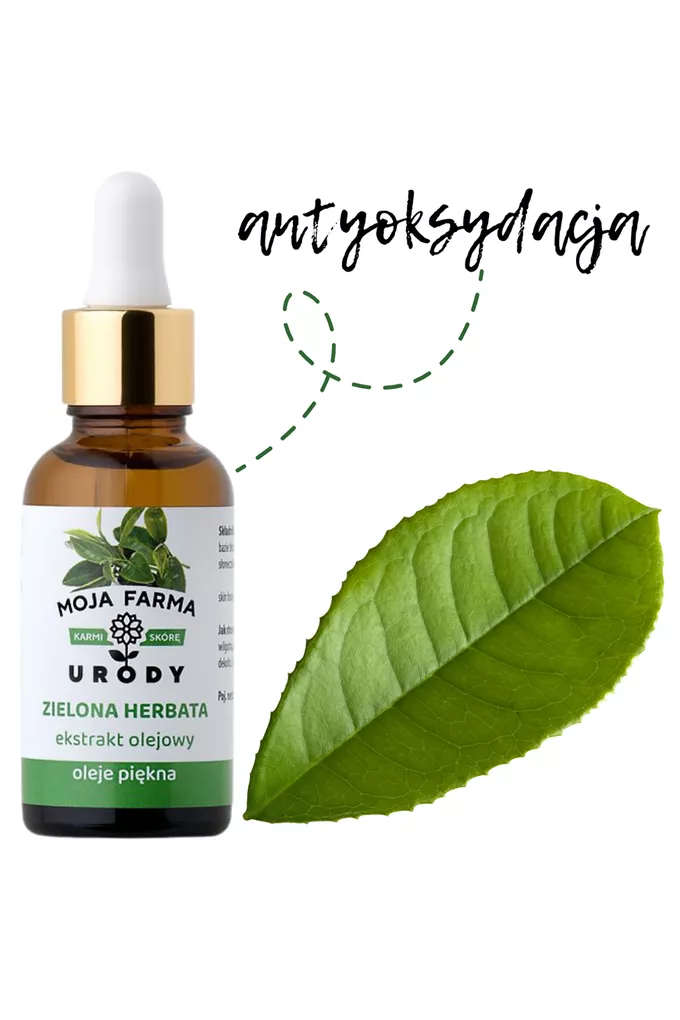 Moja Farma Urody Zielona Herbata ekstrakt olejowy