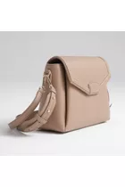 Midi Blush Beige 2w1 torebka crossbody od Joissy widok z boku