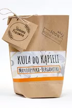 Słomiana Pracownia Kula do kąpieli Mandarynka-Bergamotka