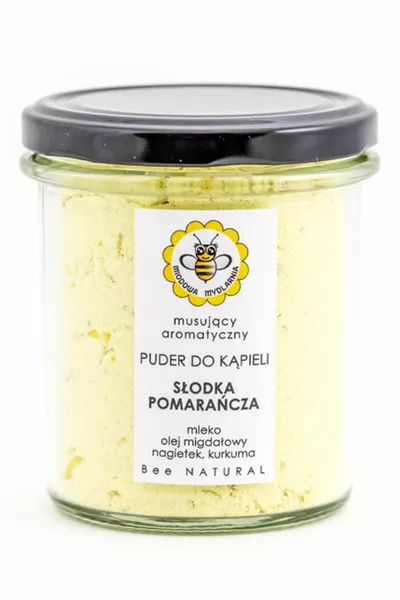 Miodowa Mydlarnia Puder do kąpieli Słodka Pomarańcza