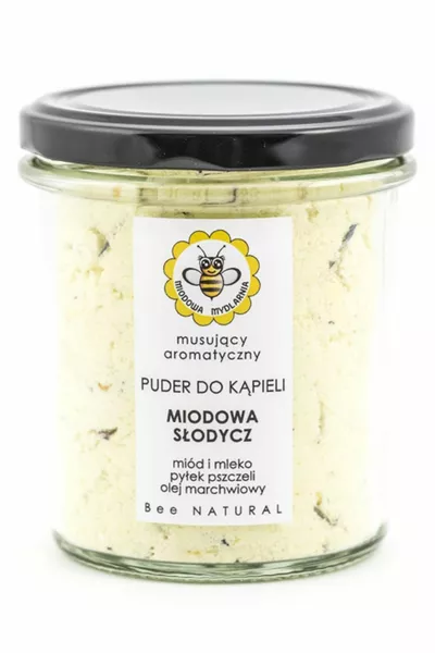 Miodowa Mydlarnia Puder do kąpieli Miodowa Słodycz