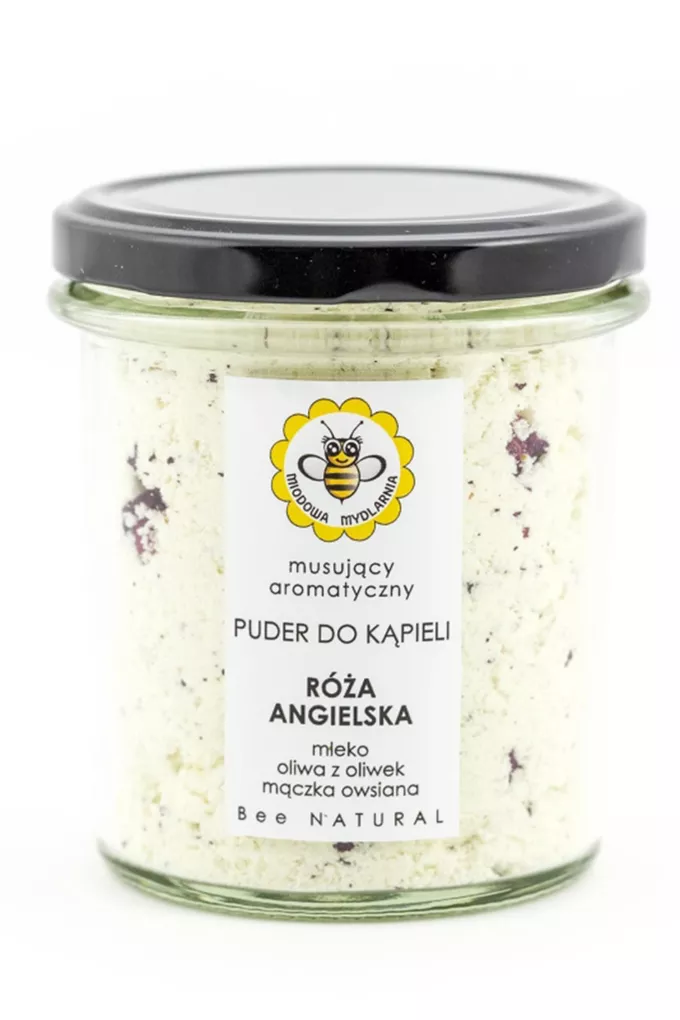 Miodowa Mydlarnia Puder do kąpieli Róża Angielska
