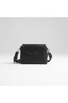 Midi Black 2w1 torebka crossbody dla mamy i organizer do wózka Joissy przód
