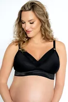 Biustonosz do karmienia Mama LoveMe Black Momtobe