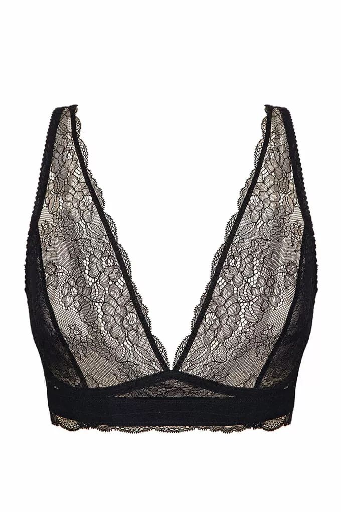 Biustonosz do karmienia Mama Bloss Soft Black Momtobe