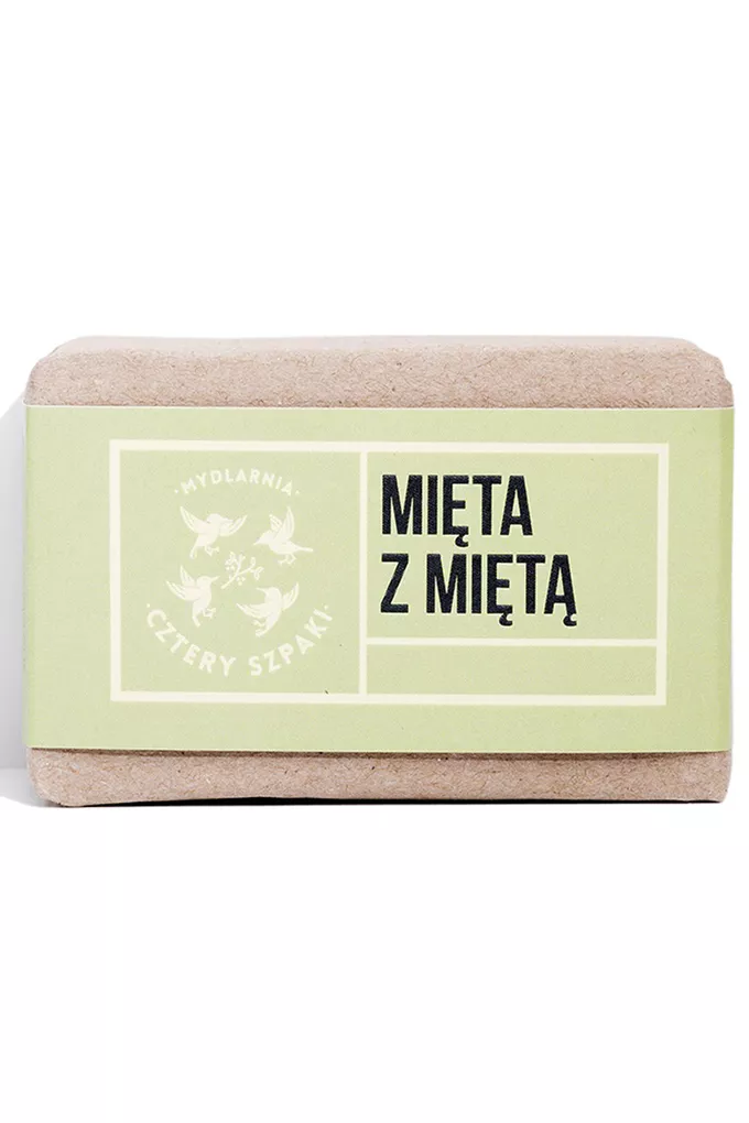 Mydlarnia Cztery Szpaki Mydło Mięta z Miętą