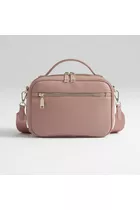 Torebka crossbody Vera Chick Pink 2w1 od Joissy z przodu