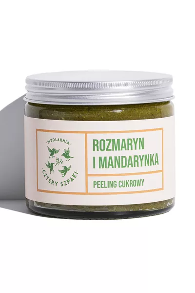 Mydlarnia Cztery Szpaki Peeling Rozmaryn i Mandarynka