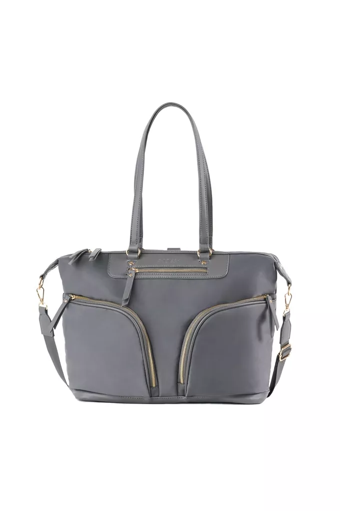 Luna Dark Gray 2w1 szara torba i plecak dla mamy Joissy