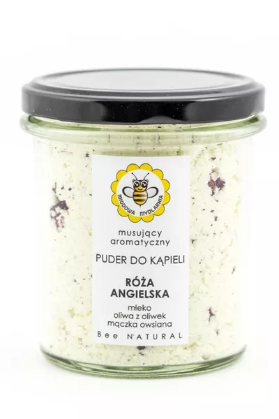 Miodowa Mydlarnia Puder do kąpieli Róża Angielska
