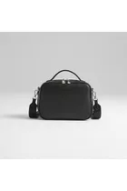 Vera Black 2w1 czarna torebka crossbody dla mamy i do wózka Joissy - tył