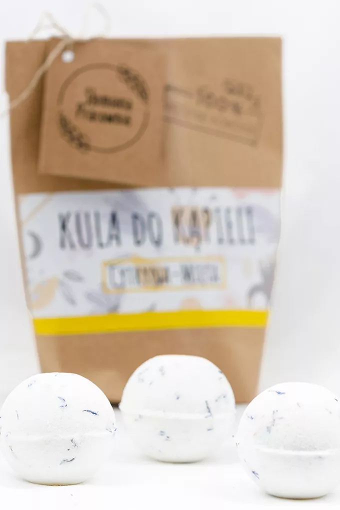 Słomiana Pracownia Kula do kąpieli Cytryna-Mięta