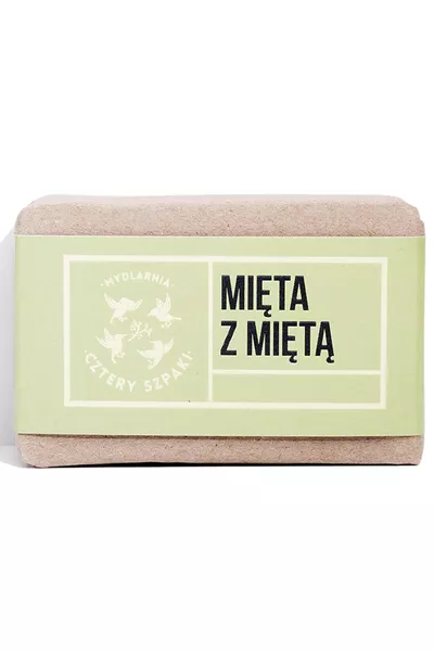 Mydło Mięta z Miętą Mydlarnia Cztery Szpaki
