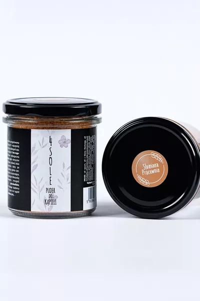 Słomiana Pracownia 4SOLE Puder do kąpieli 300g