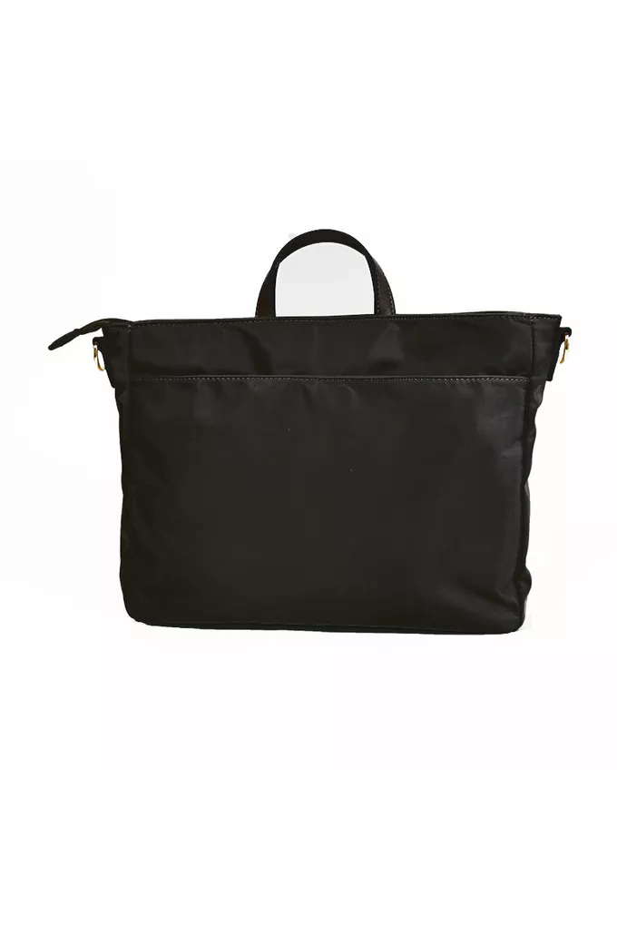 Elen Black czarny organizer do wózka Joissy - z tyłu