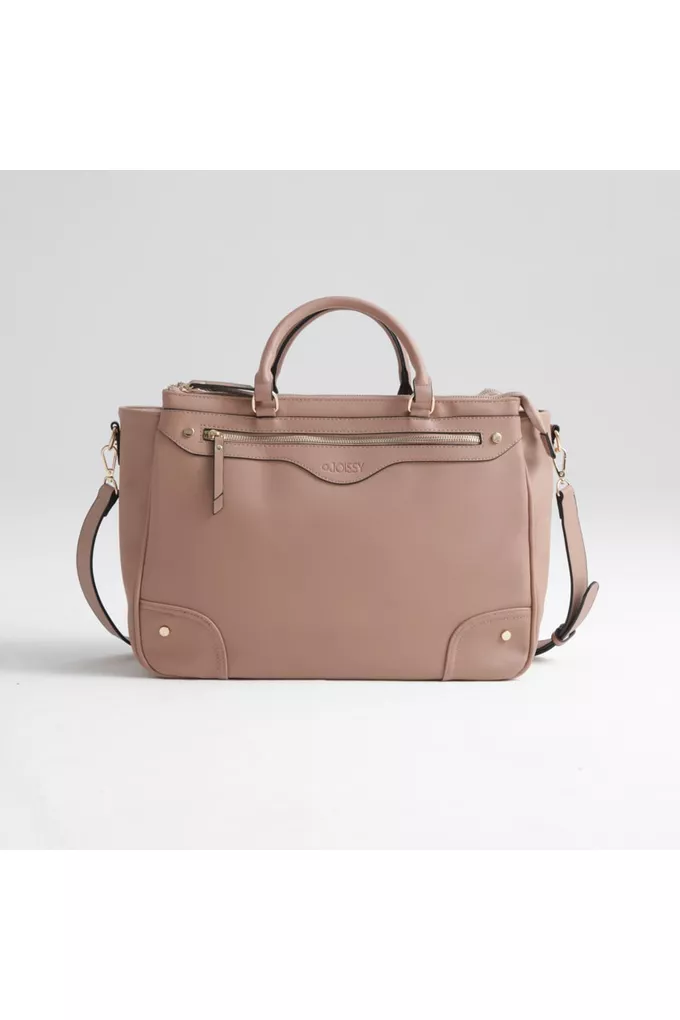 Przód torby dla mamy Joissy Carla Dusty Pink