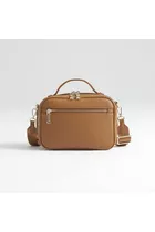 Torebka crossbody Vera Caramel 2w1 od Joissy z przodu