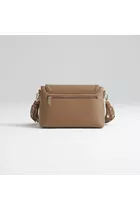 Torebka crossbody Midi Almond 2w1 z tyłu