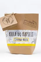 Słomiana Pracownia Kula do kąpieli Cytryna-Mięta