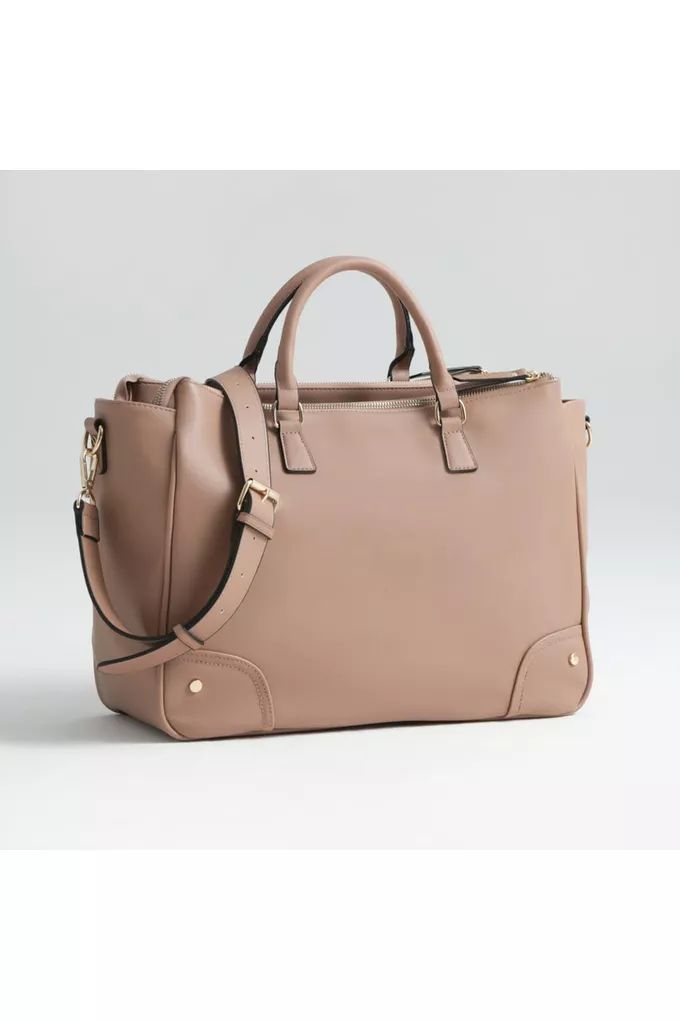 Tył torby dla mamy Joissy Carla Dusty Pink