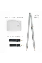 Akcesoria torba do wózka Carla Light Gray Joissy