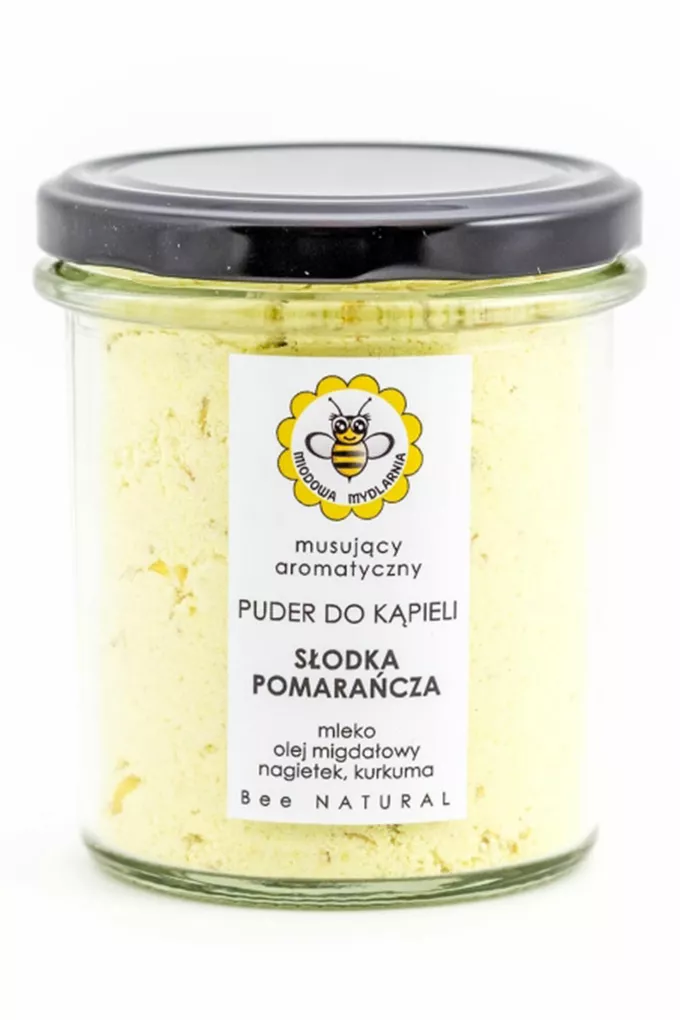 Miodowa Mydlarnia Puder do kąpieli Słodka Pomarańcza