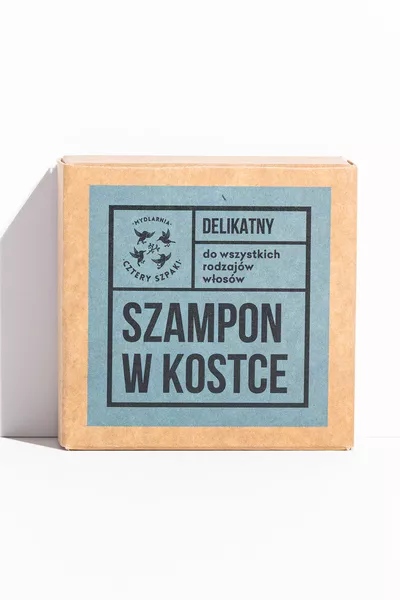 Mydlarnia Cztery Szpaki Delikatny szampon do włosów w kostce