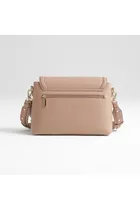 Midi Blush Beige 2w1 torebka crossbody od Joissy widok z tyłu