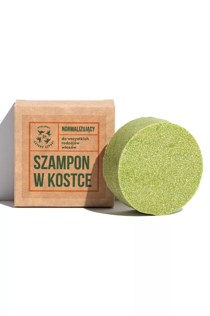 Mydlarnia Cztery Szpaki Normalizujący szampon do włosów w kostce - Rozmaryn i Mandarynka