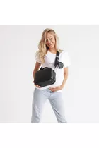 Vera Black 2w1 czarna torebka crossbody na Mamie