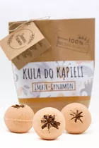 Słomiana Pracownia Kula do kąpieli Imbir-Cynamon