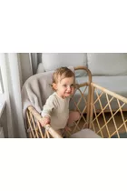 POOFI Kocyk bawełniany Paris kolor: khaki