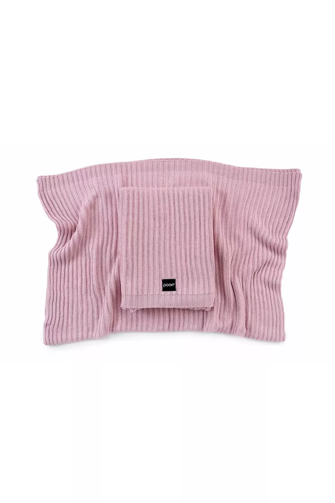 Kocyk bambusowy Oslo kolor: vintage pink