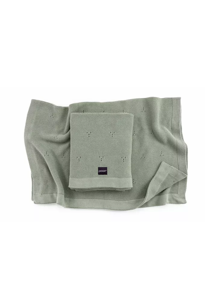 Kocyk bawełniany Paris kolor: khaki