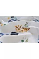 POOFI 2-pak pieluszka bambusowa Tropical 73×73 cm kolor: tukany i gładki