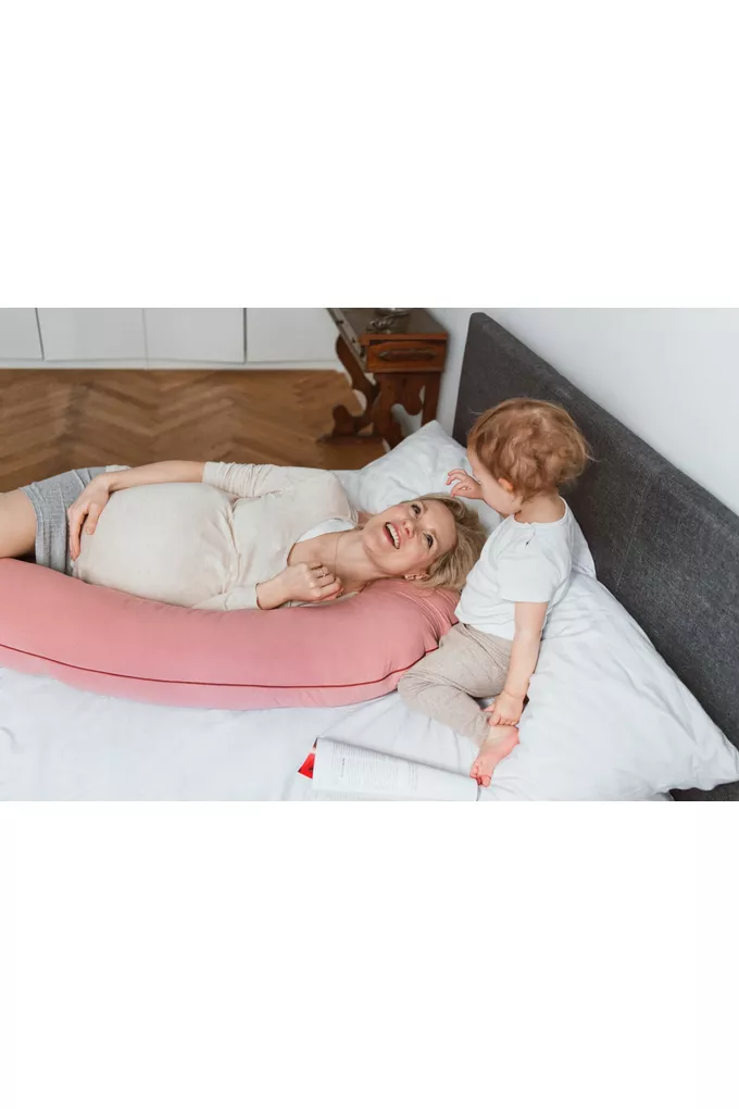 POOFI Poduszka ciążowa Organic kolor: morela