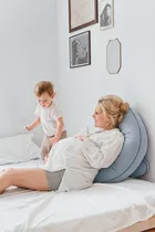 POOFI Poduszka ciążowa Organic kolor: dusty blue