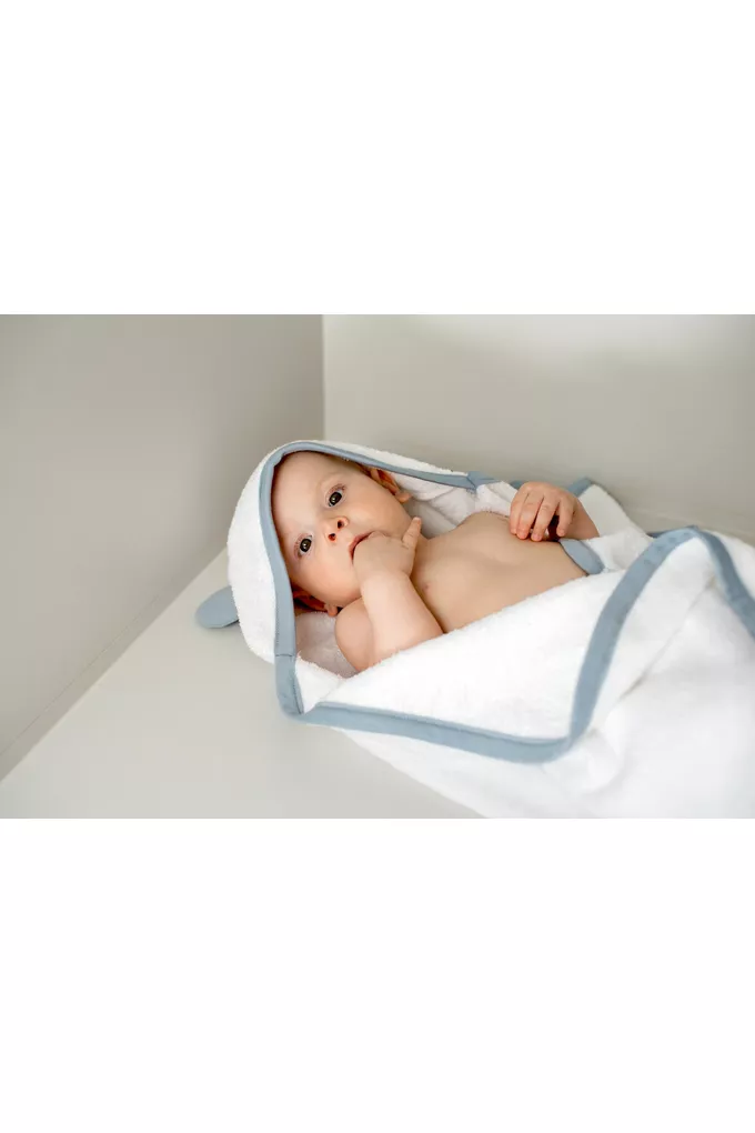 POOFI Ręcznik Teddy kolor: dusty blue
