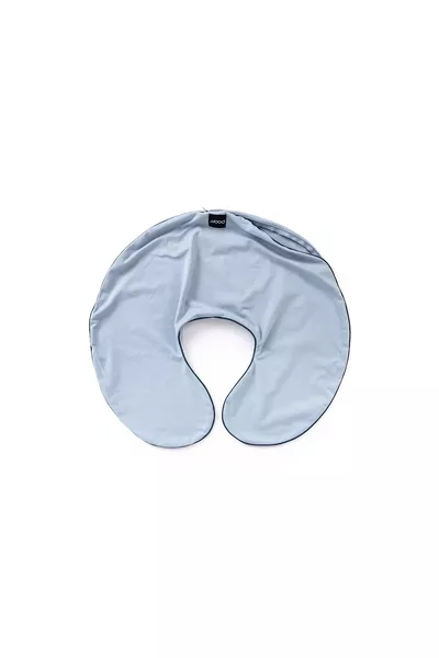 POOFI Pokrowiec na poduszkę do karmienia Organic kolor: dusty blue